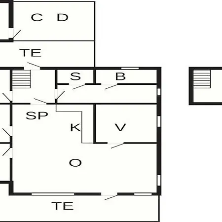 Сasa de vacaciones 8 Person In *